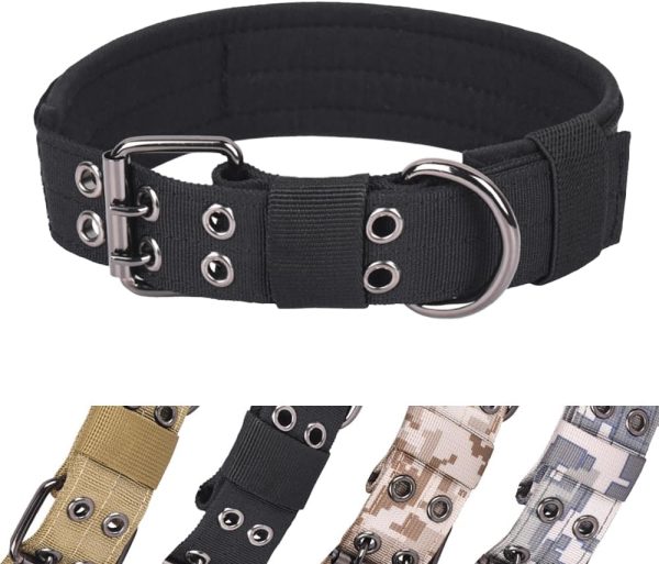 Durable Tactical Dog Collar for Training